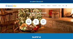 Desktop Screenshot of koolphp.net