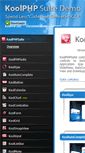 Mobile Screenshot of demo.koolphp.net
